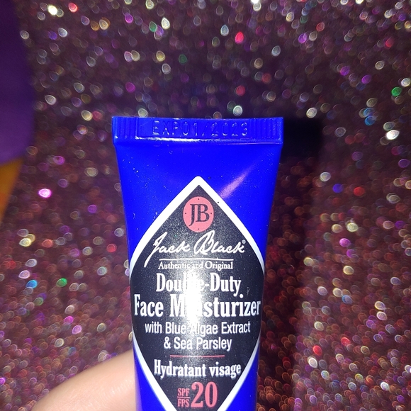 $4 Double-Duty Face Moisturizer SPF 20 Blue Algae & Sea Parsley Jack Black - Picture 2 of 3